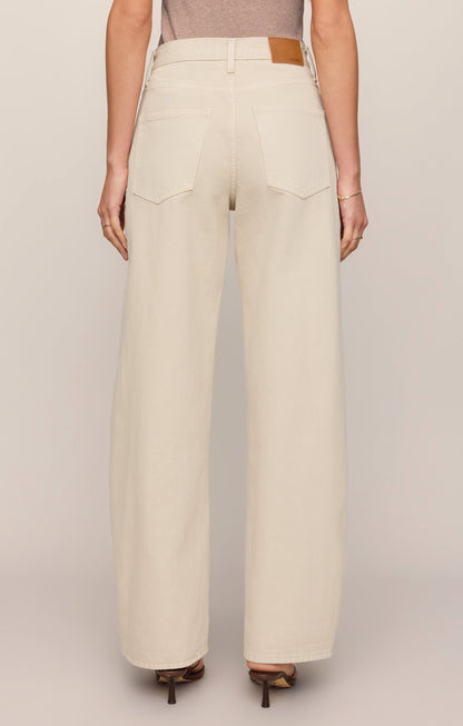 The Show Off High-Rise Bowed Denim