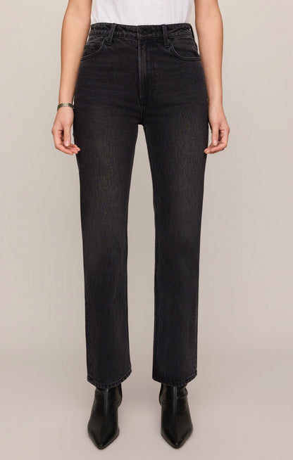 The Muse High-Rise Straight Denim