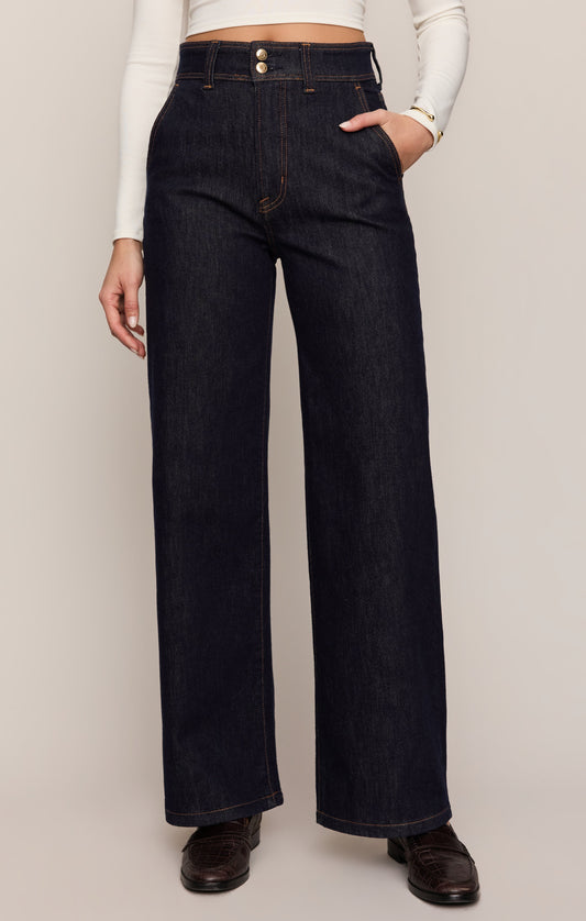 The Atelier High-Rise Trouser Denim