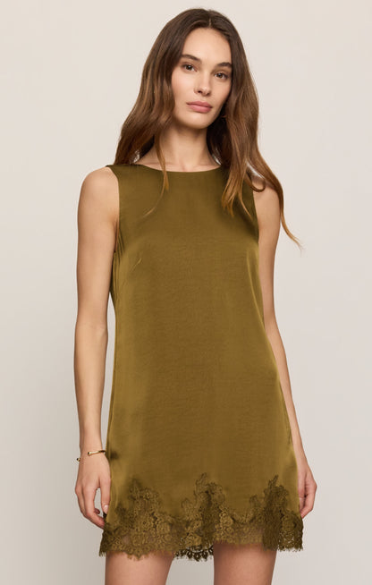 Meadow Muse Lace Mini Dress