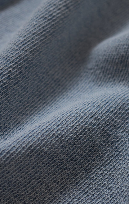 All Day Knit Denim Crop Whipstitch Jacket