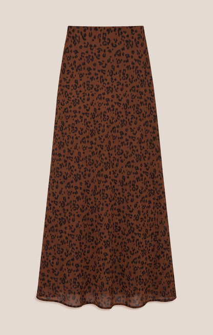 Europa Leopard Maxi Skirt