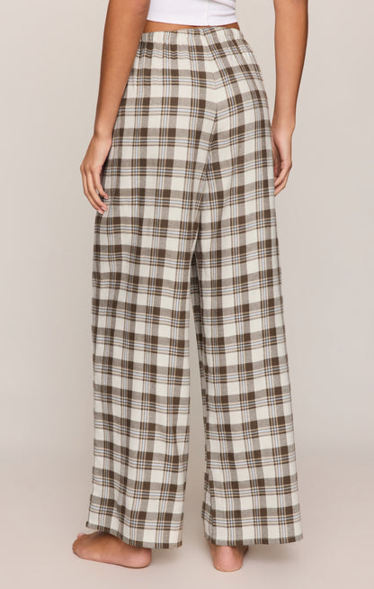Better Off Plaid Flannel Pant