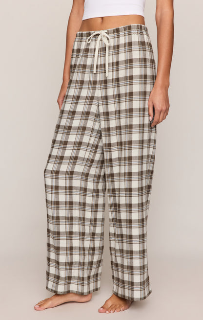 Better Off Plaid Flannel Pant