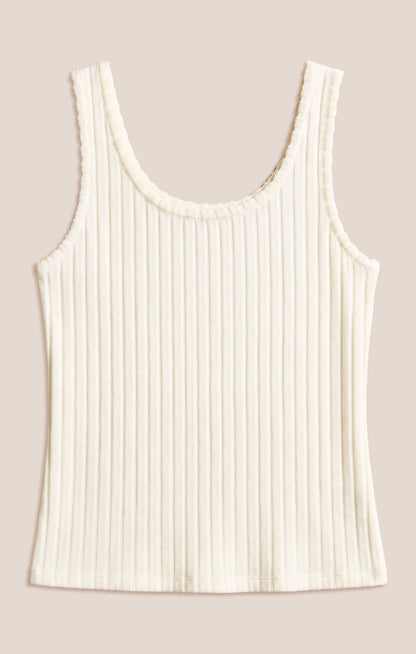 Double Scoop Silky Rib Tank