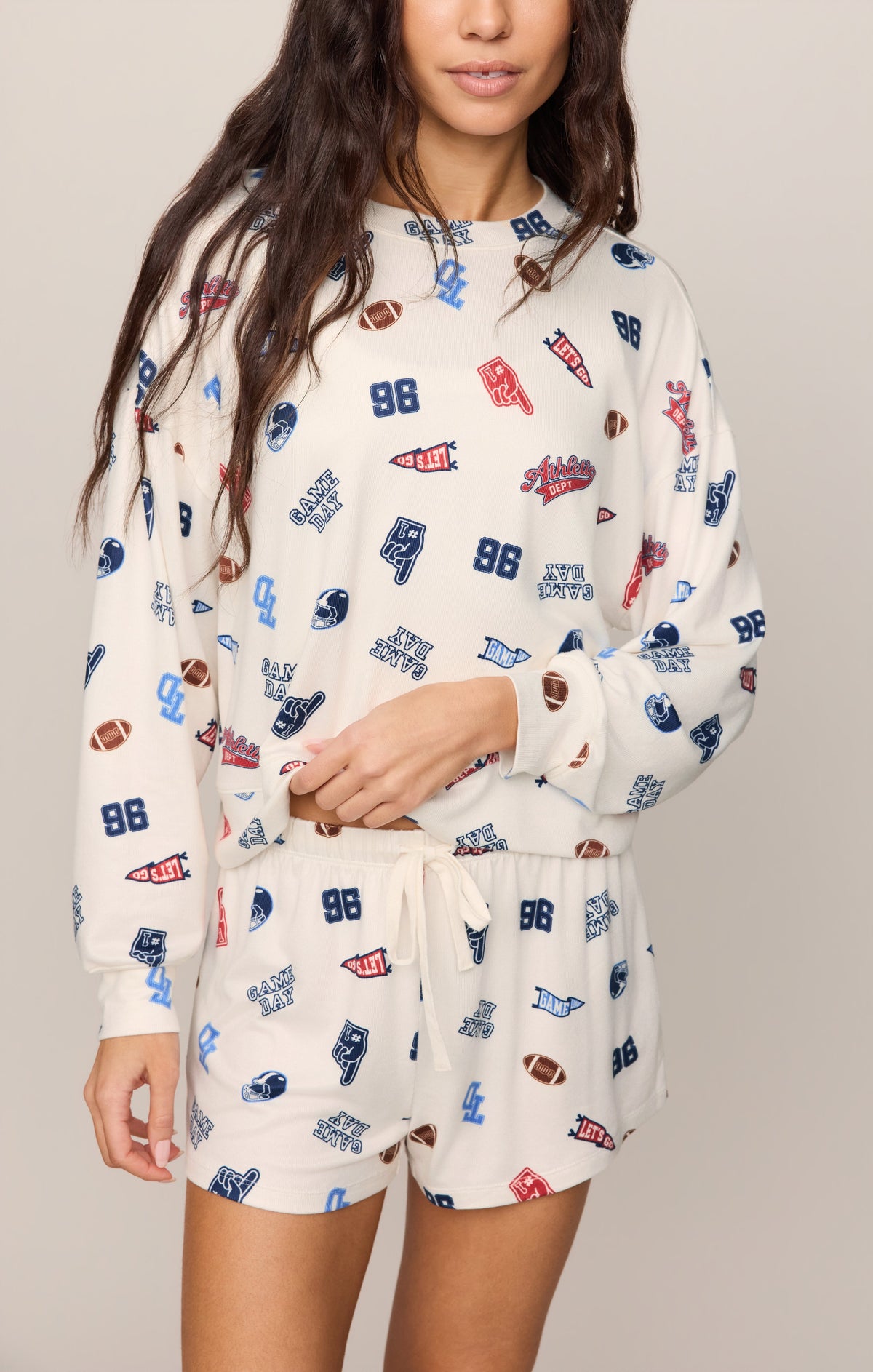 Varsity Silky Jersey Top