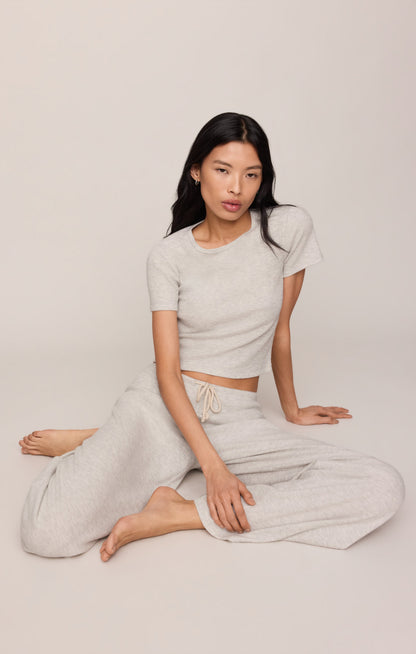 Waffle Brushed Thermal Tee
