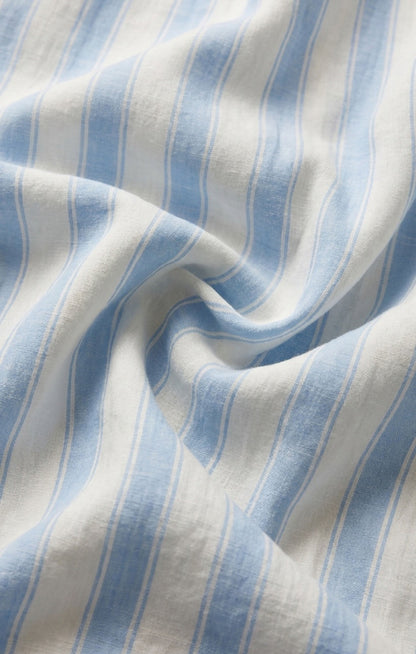 Perfect Striped Linen Button Up