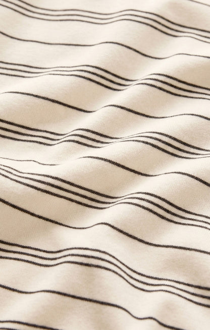 Stand Out Striped Fleece Sweatshirt