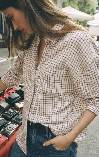 River Plaid Button Up