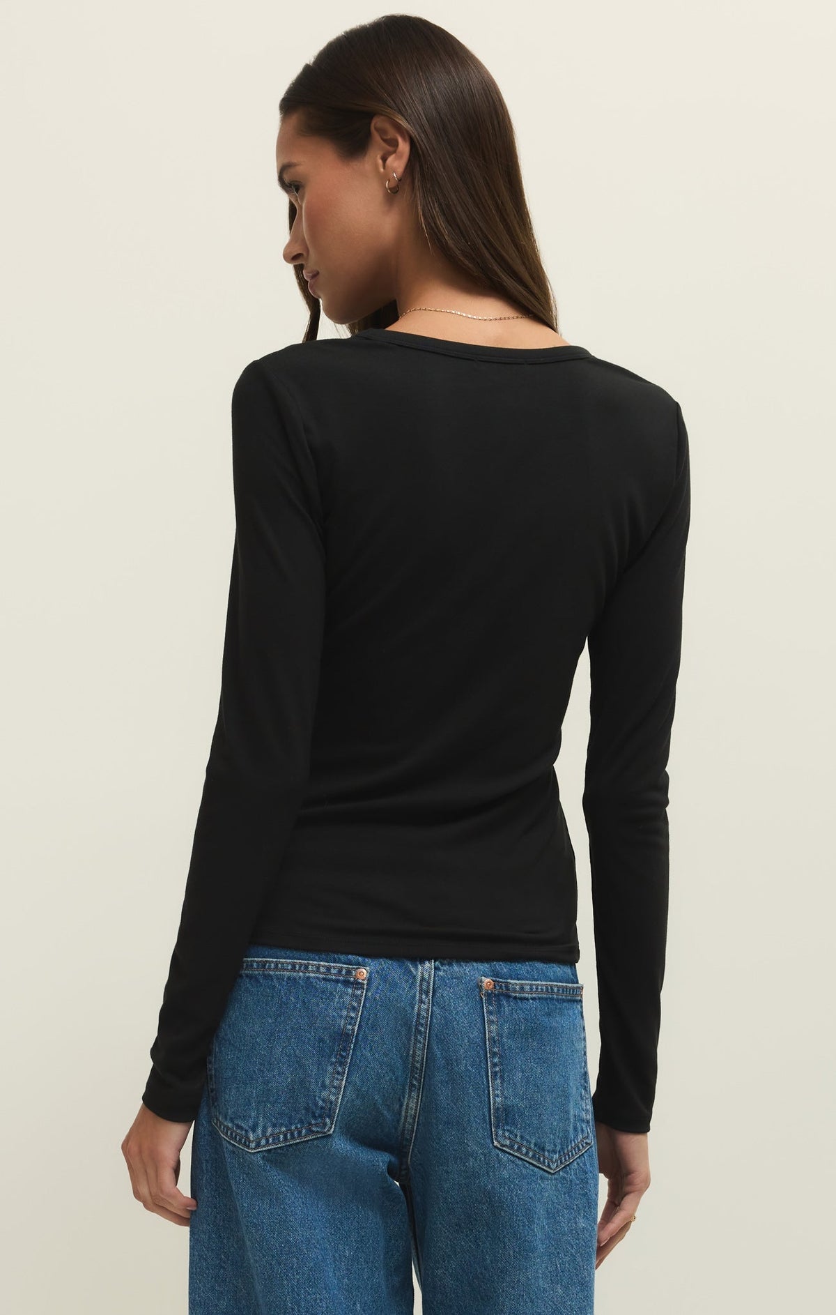 Second Skin Crew Long Sleeve Tee
