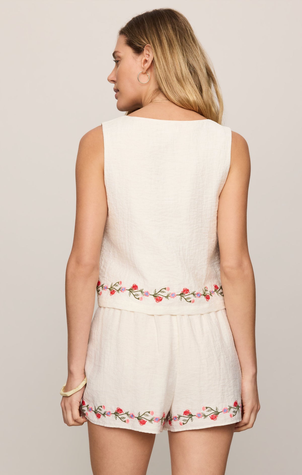 Charli Embroidered Tank