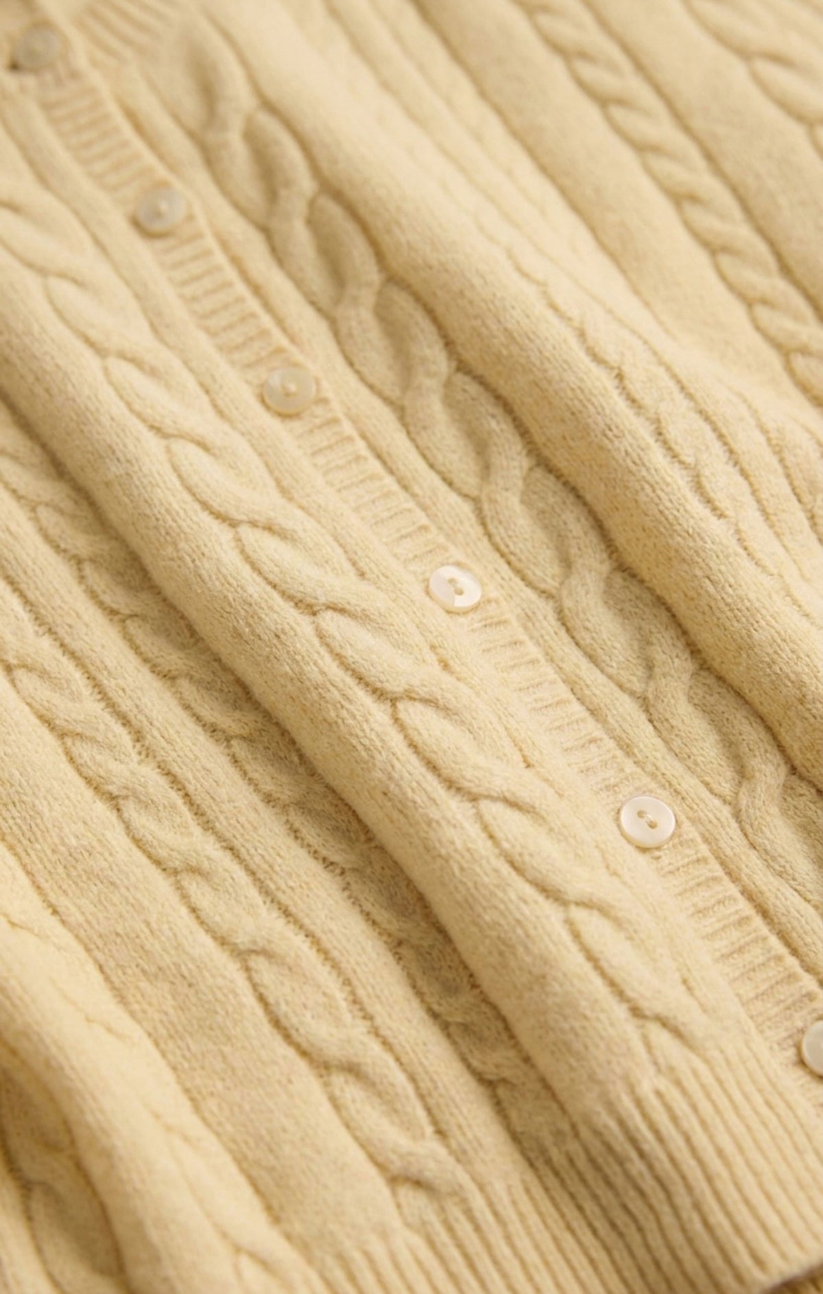 Cera Cable Long Sleeve Cardigan
