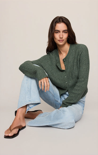 Medina Cable Cardigan