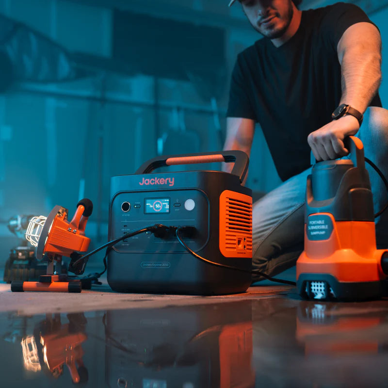 Jackery Explorer 2000 v2 Portable Power Station(All accessories included for free)